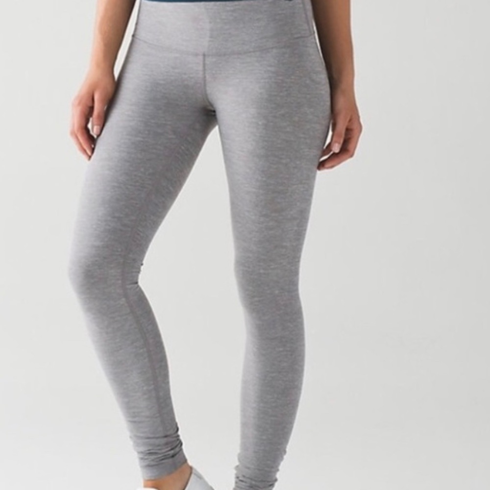 Lululemon Size Eight Gray Leggings